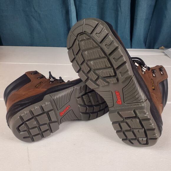 Gopcore Hiking Work Boot Waterproof Leather Composite Toe Rocky Size W6.5 NWOT - Picture 12 of 16